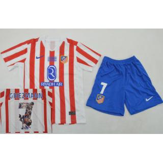 Atlético Madrid 1a Equipación 2025/26 Last match version - NIÑOS